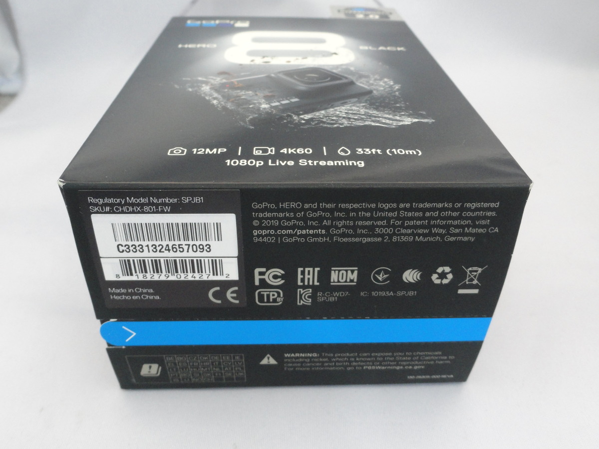 ゴープロ(GoPro) GoPro HERO8 Black 初回限定BOX CHDHX-801-FWB | ネット中古