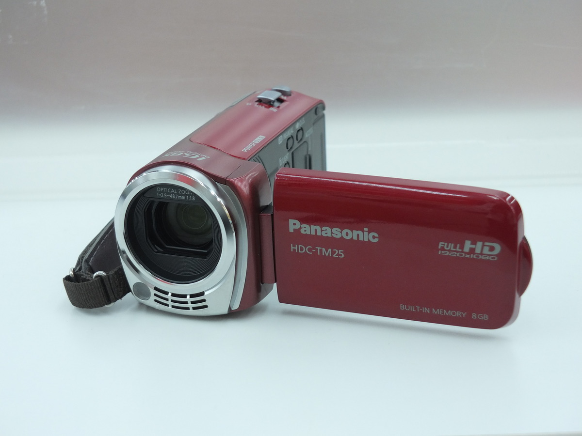 Panasonic HDC-TM25 レッド - ビデオカメラ