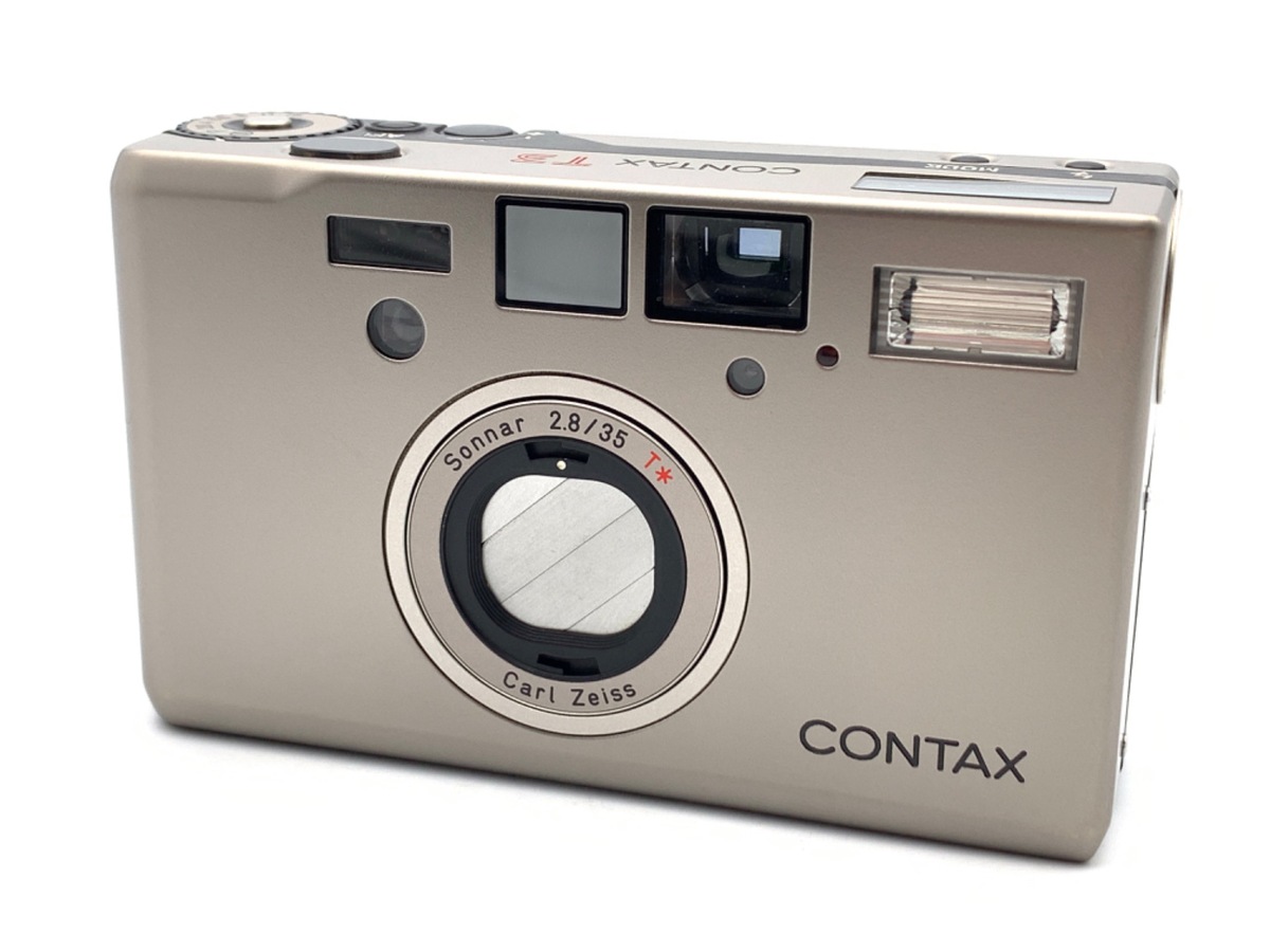 完動品☆美品☆コンタックス CONTAX T3 チタンシルバー 良けれ