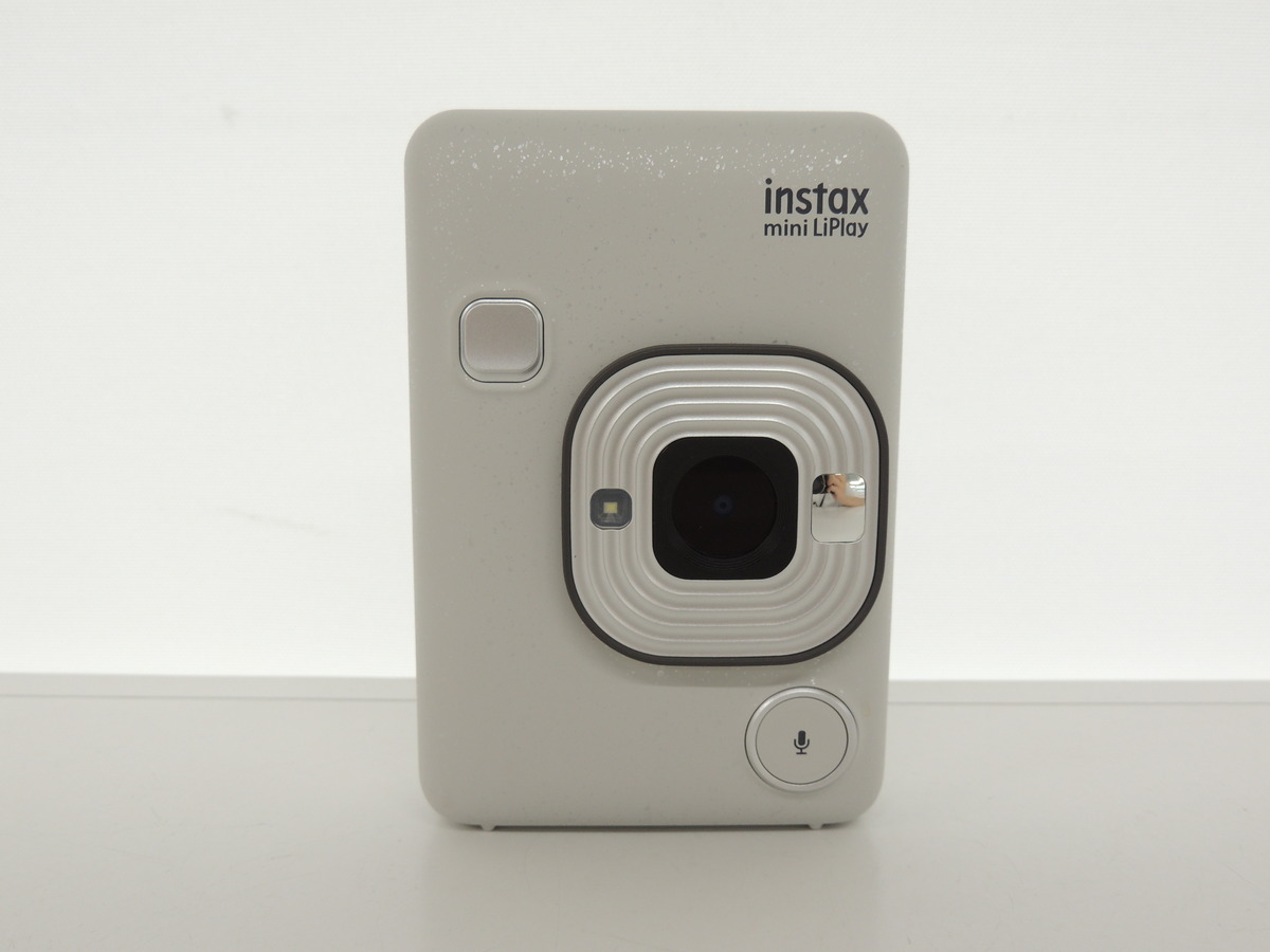 フジフイルム(FUJIFILM) ﾁｪｷ instax mini LiPlay ｽﾄｰﾝﾎﾜｲﾄ | ネット中古